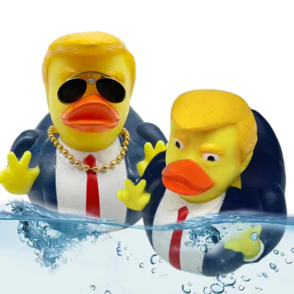 Donald Trump Rubber Duck Bath Toys: Squeaky Fun for Kids